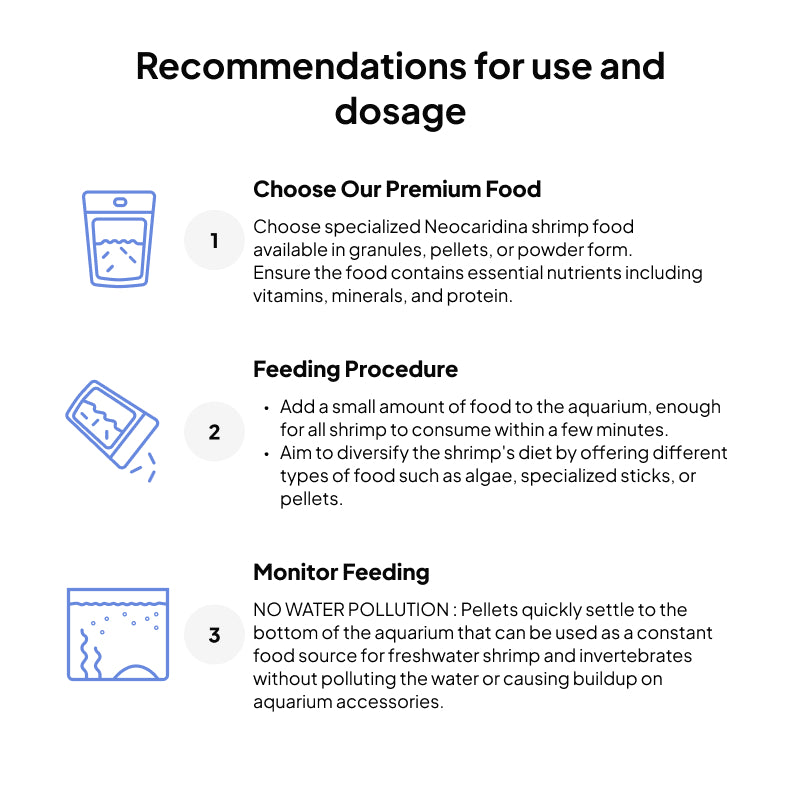 Food to improve the immunity of Neocaridina shrimp