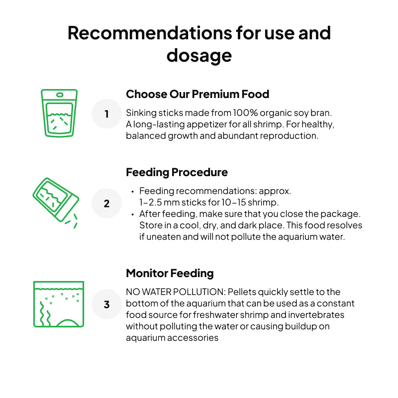 Food for Neocaridina shrimp